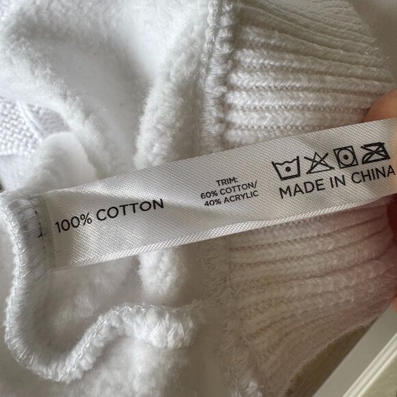 Tuckernuck white crewneck sweater - Picture 4 of 4